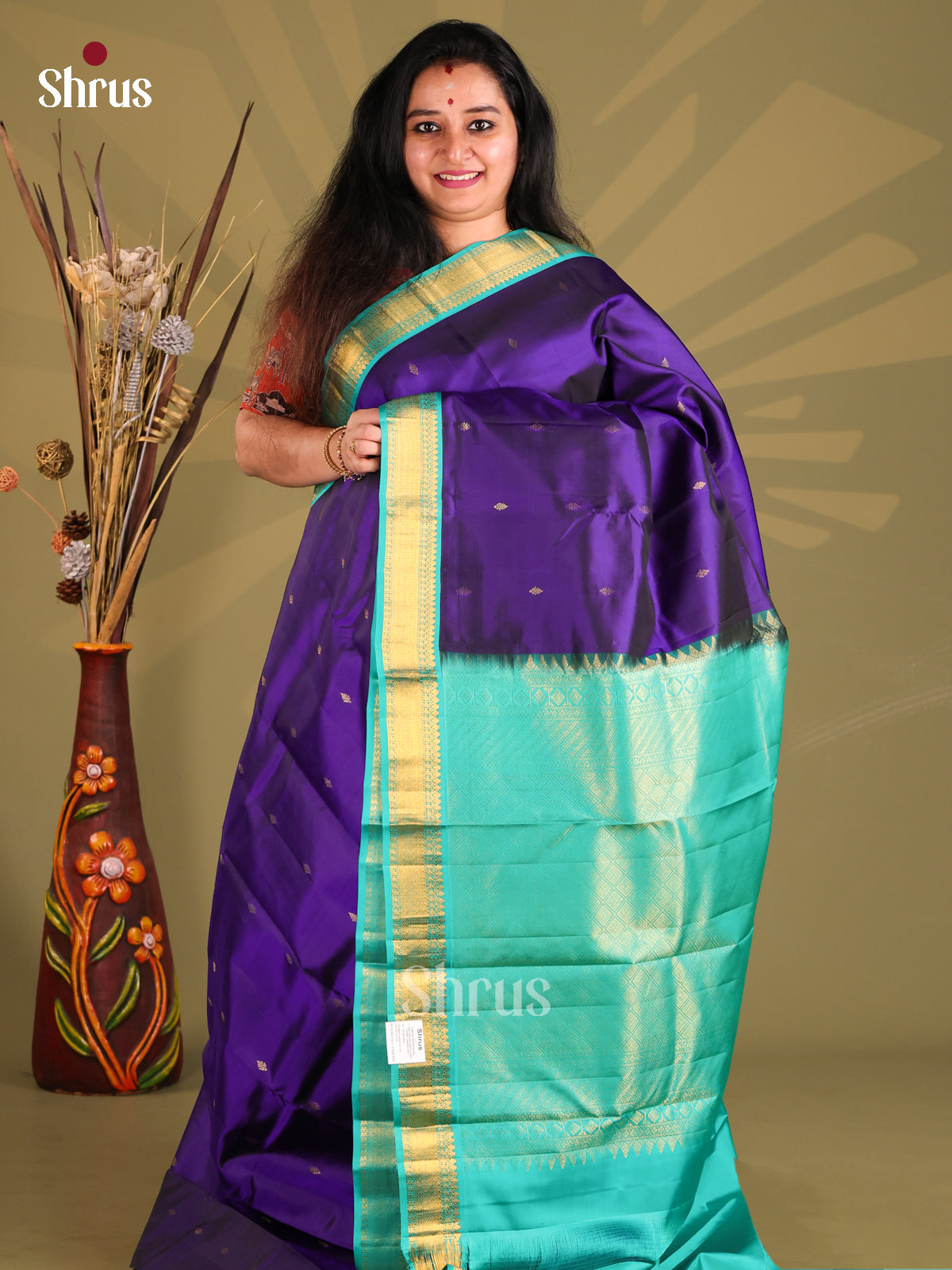 DGS11094 - Kanchipuram silk (HR) Saree