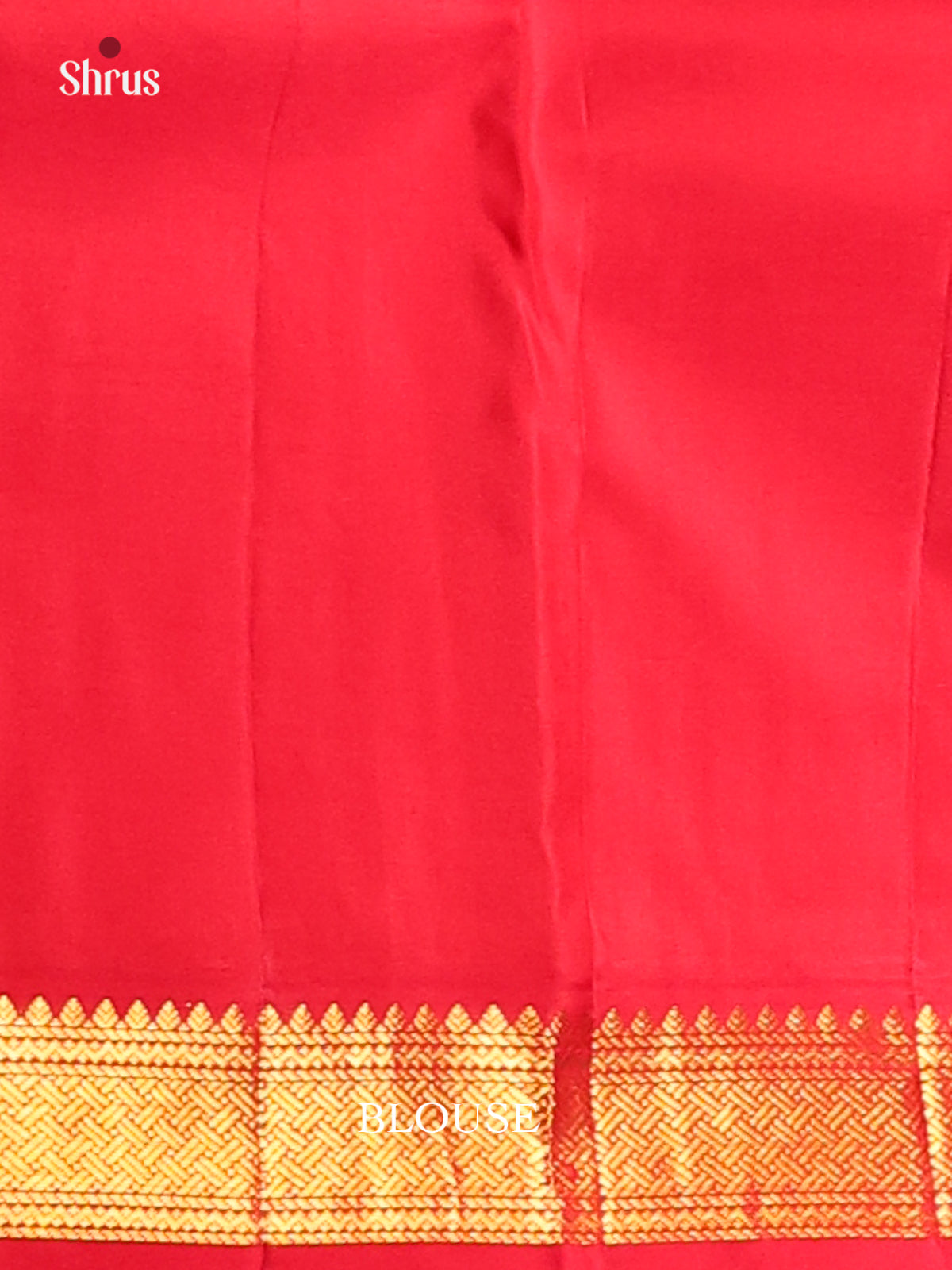 Greceful Peacock Blue Kanchipuram silk Saree with contrast Red zari border-2