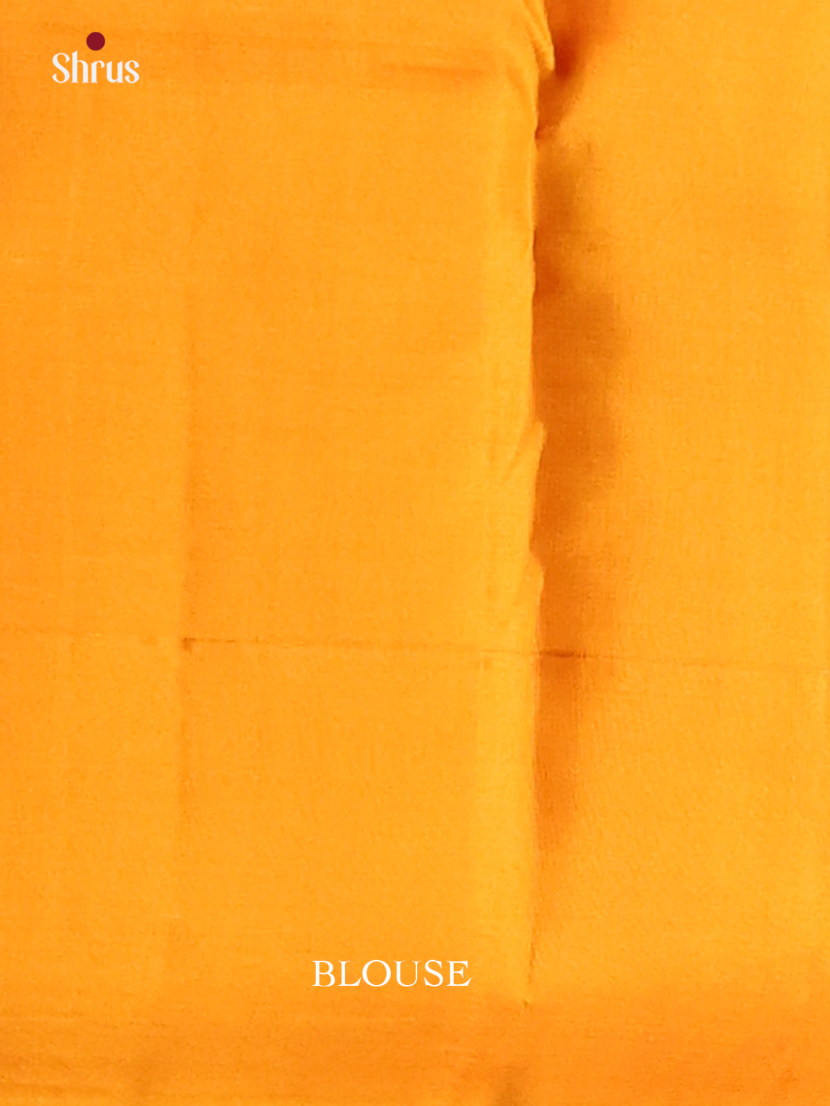 Red & Mustard Kanchipuram silk Saree with zari checks-2