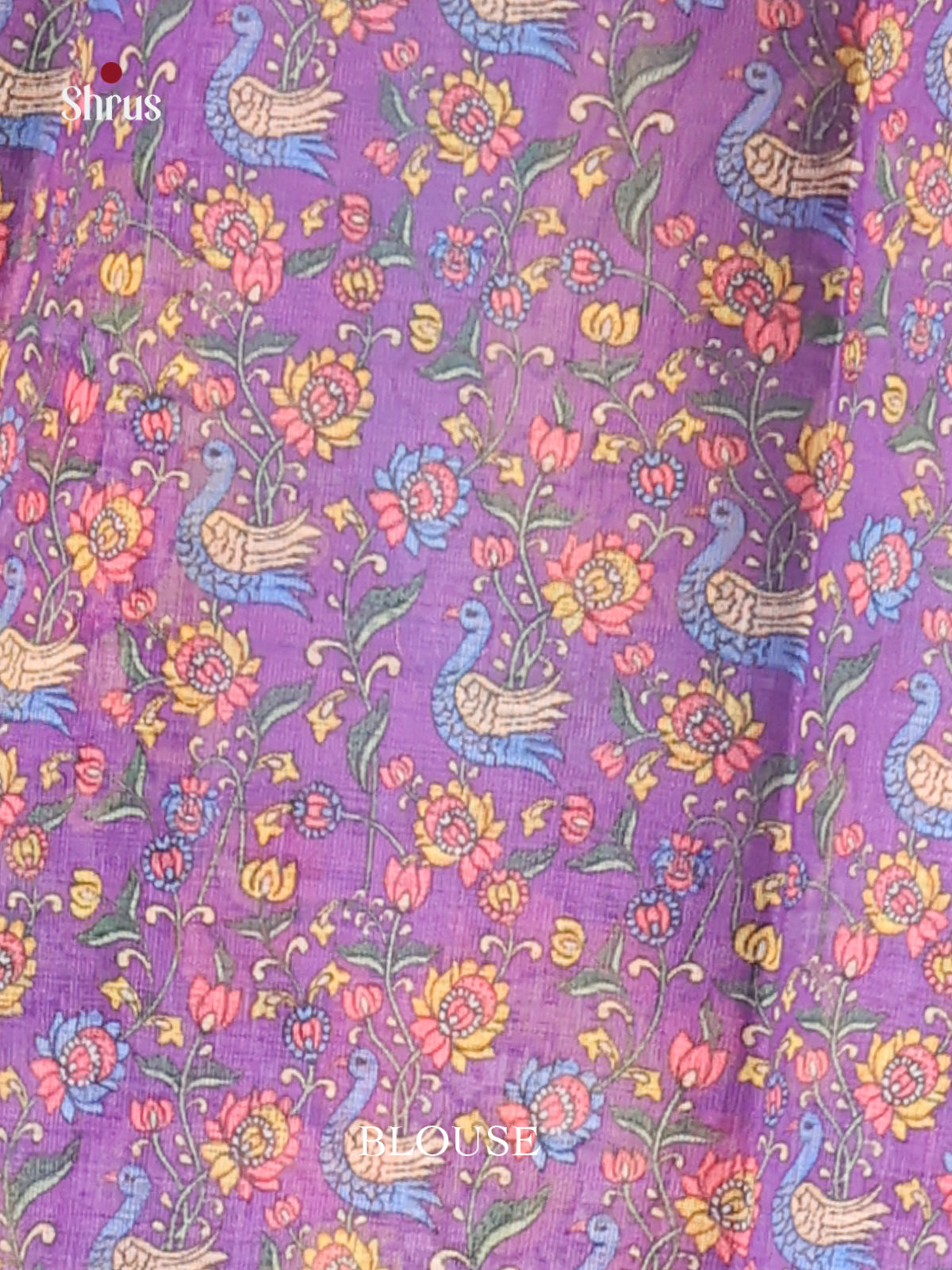 Green & Purple - Linen Cotton Saree