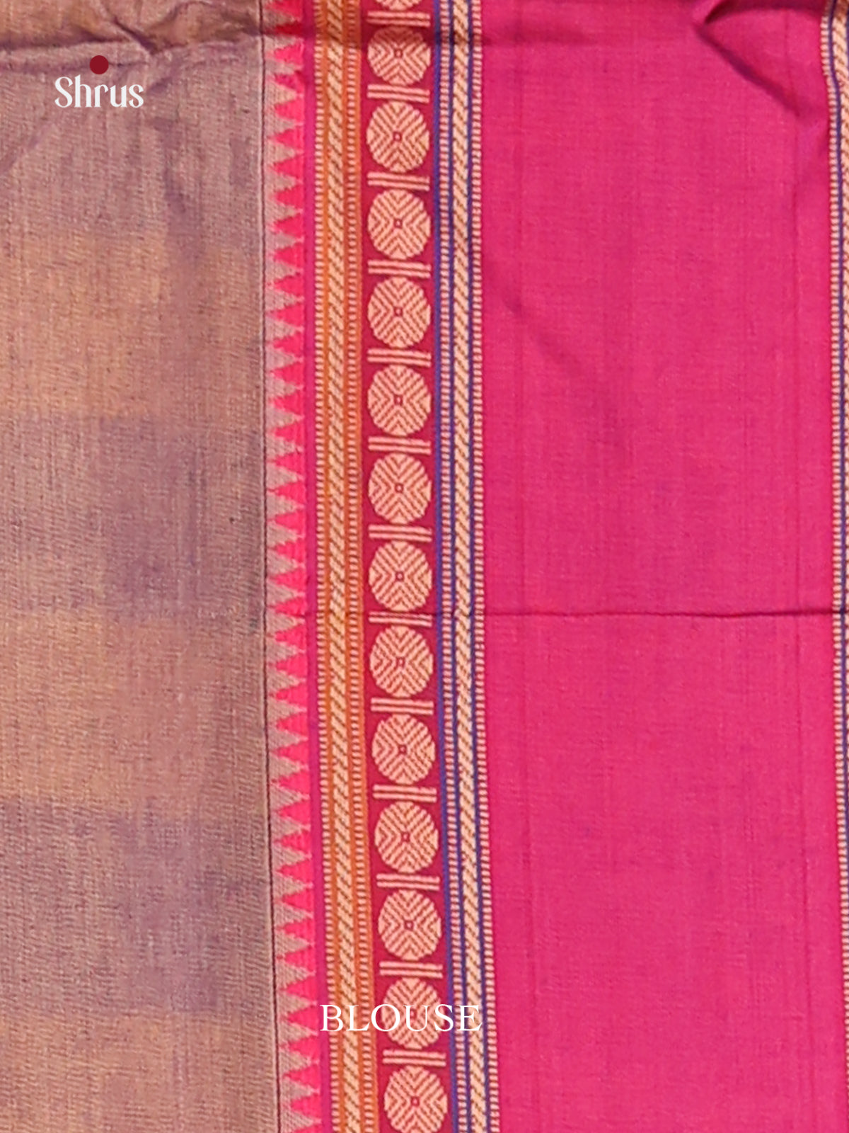 Purple & Green- Narayanpet Cotton Saree