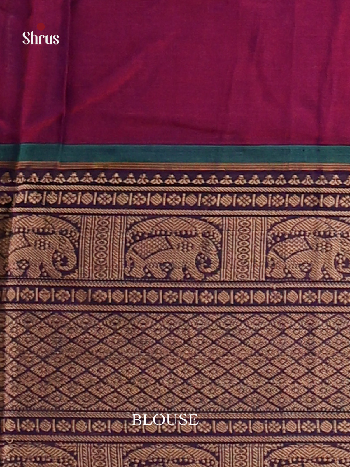 Purple & Green - Narayanpet Cotton Saree