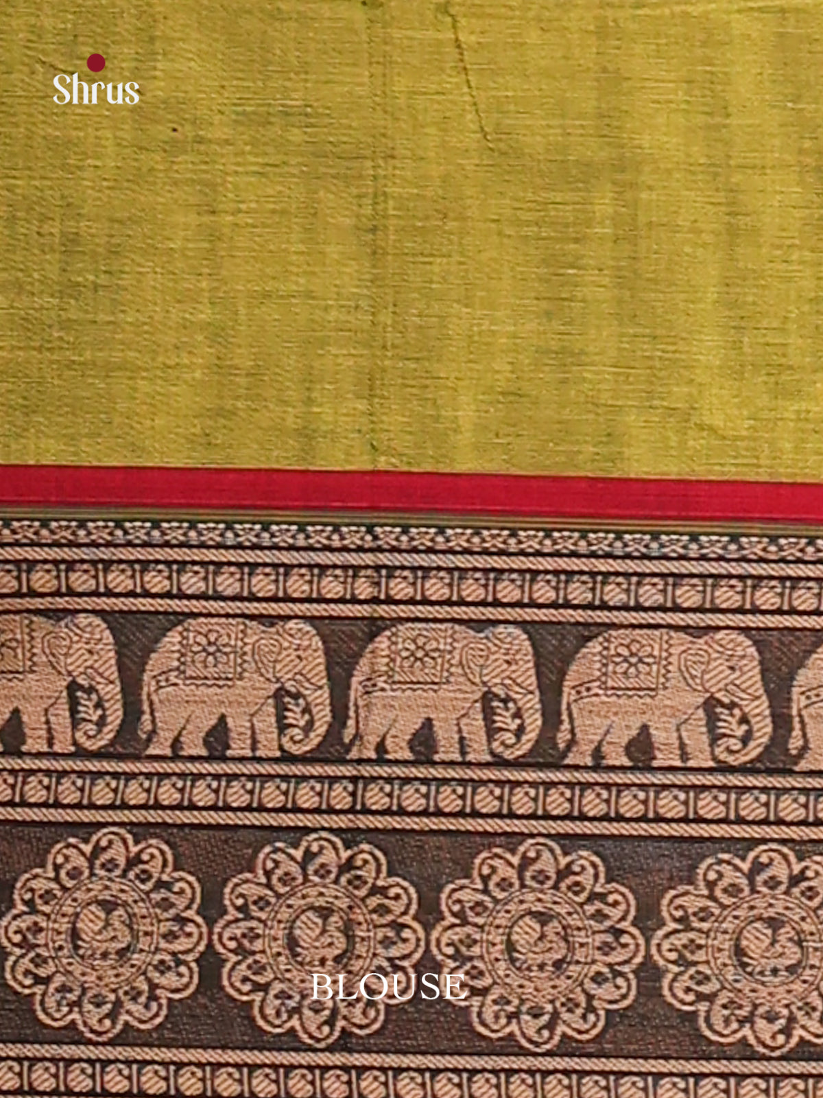 Green & Red- Narayanpet Cotton Saree