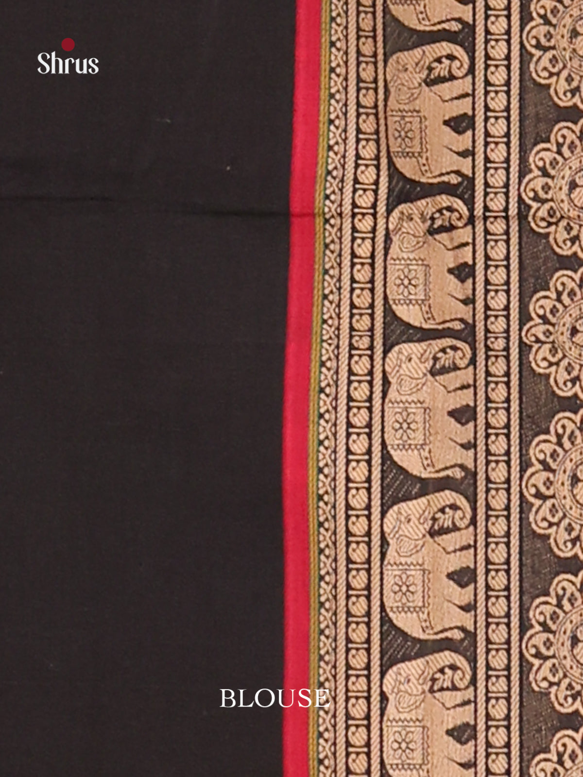 Black & Red - Narayanpet Cotton Saree
