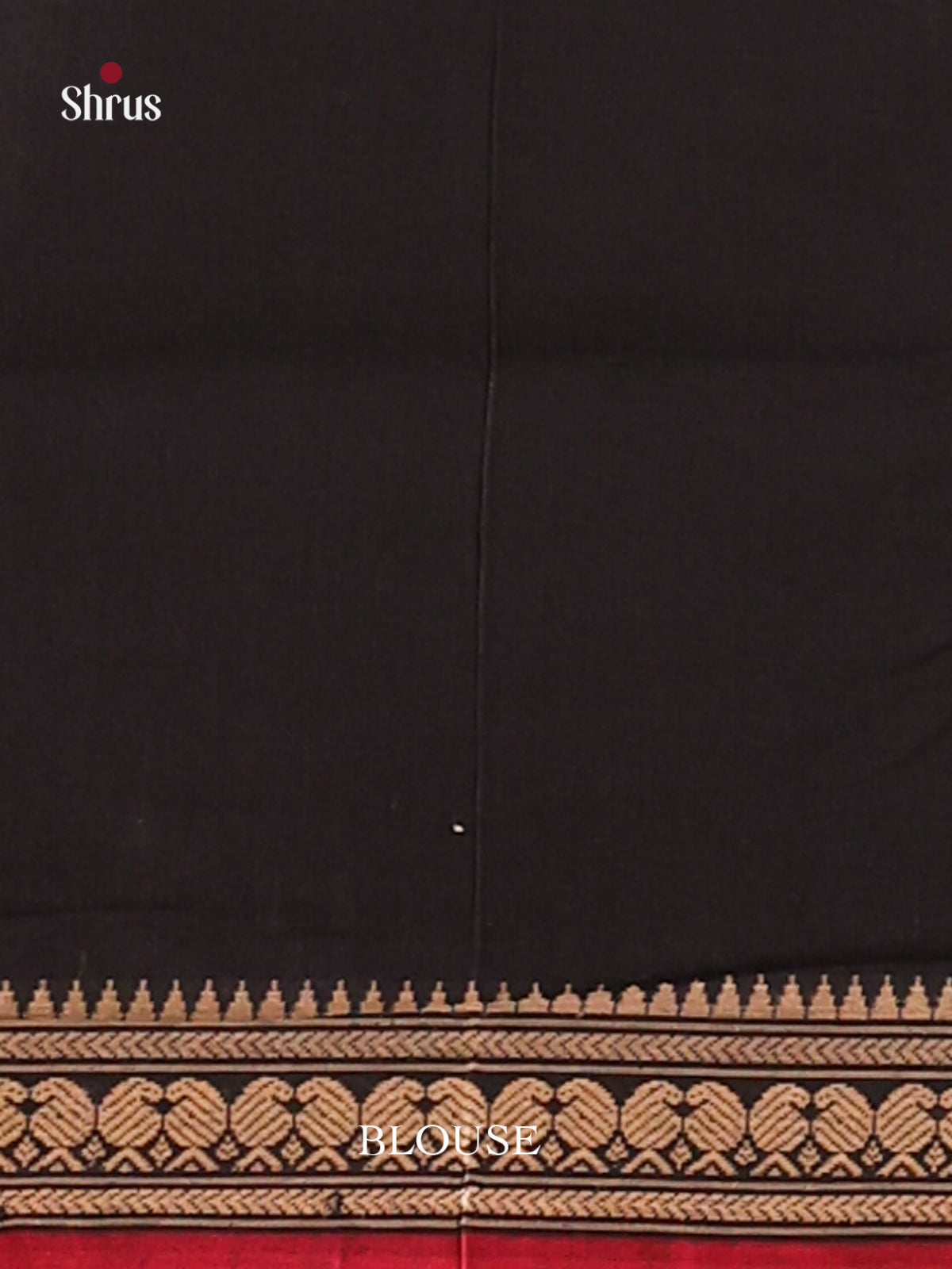 Black & Maroon- Narayanpet Cotton Saree