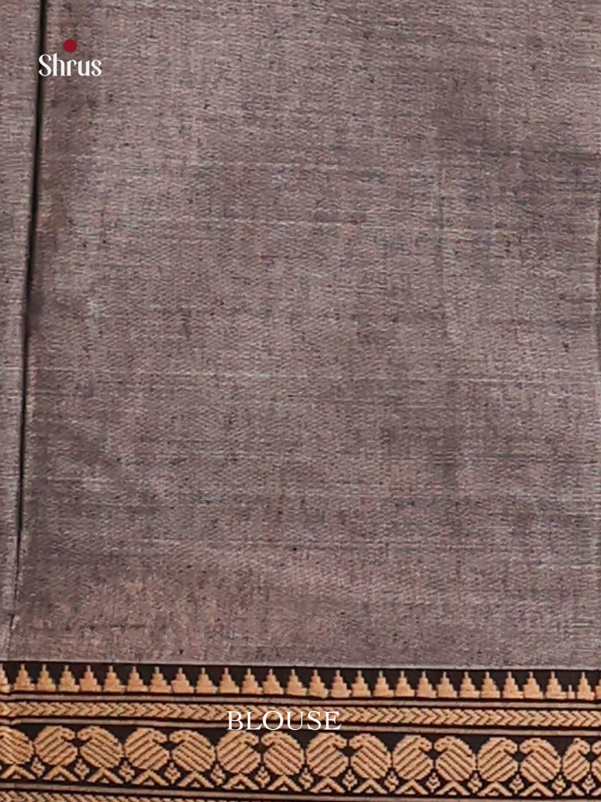 Grey & Black - Narayanpet Cotton Saree