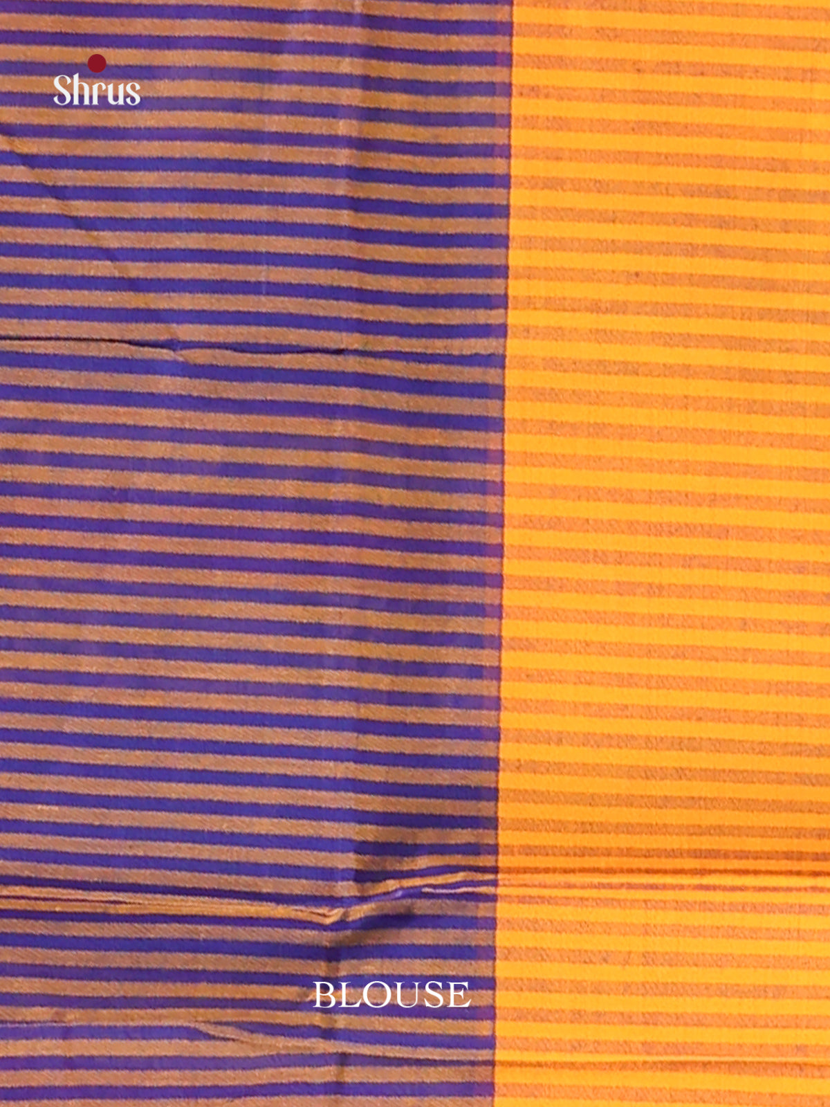Blue & Mustard - Narayanpet Cotton Saree