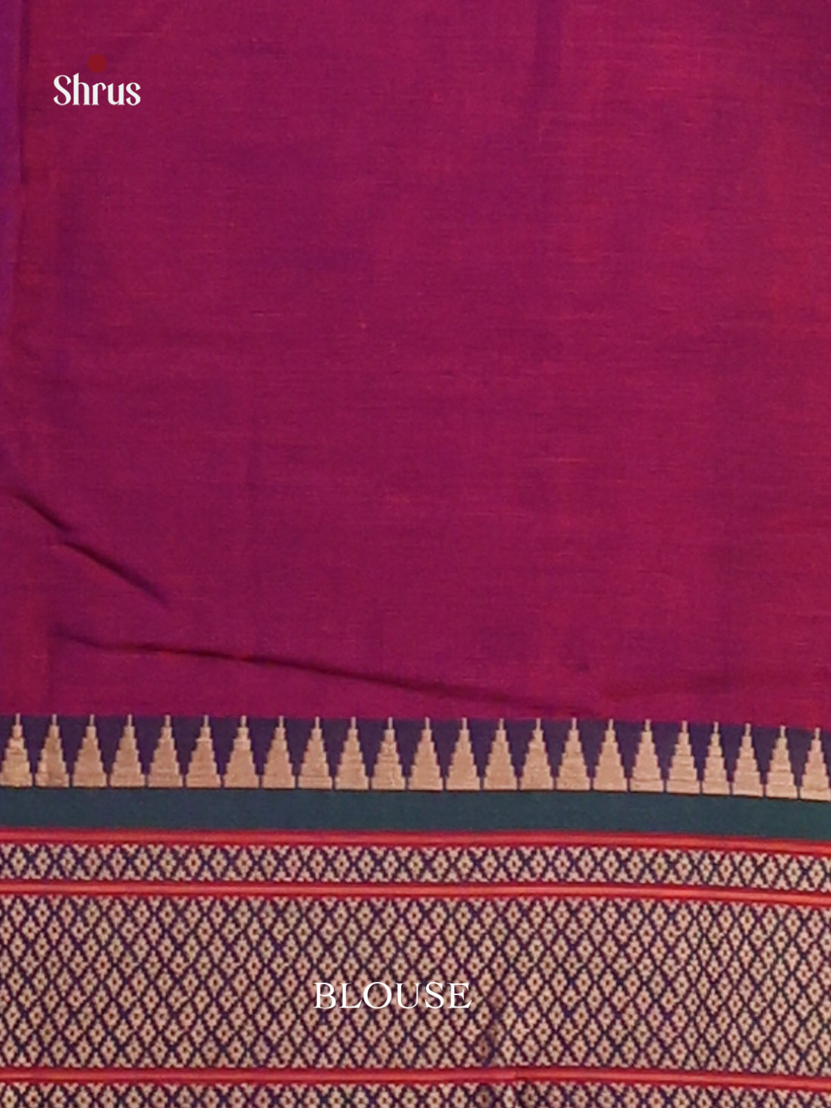 Purple & Green - Narayanpet Cotton Saree