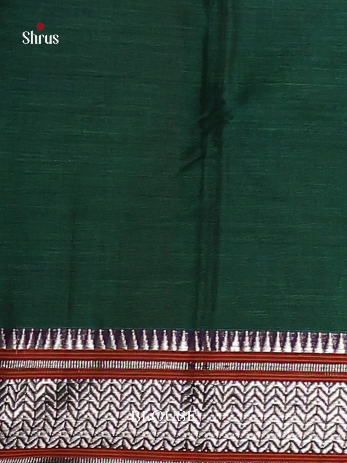 Green & Maroon- Narayanpet Cotton Saree