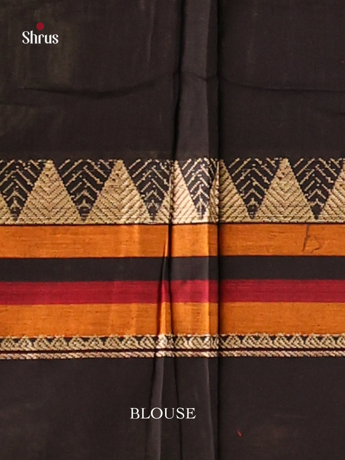 Black & Mustard- Narayanpet Cotton Saree