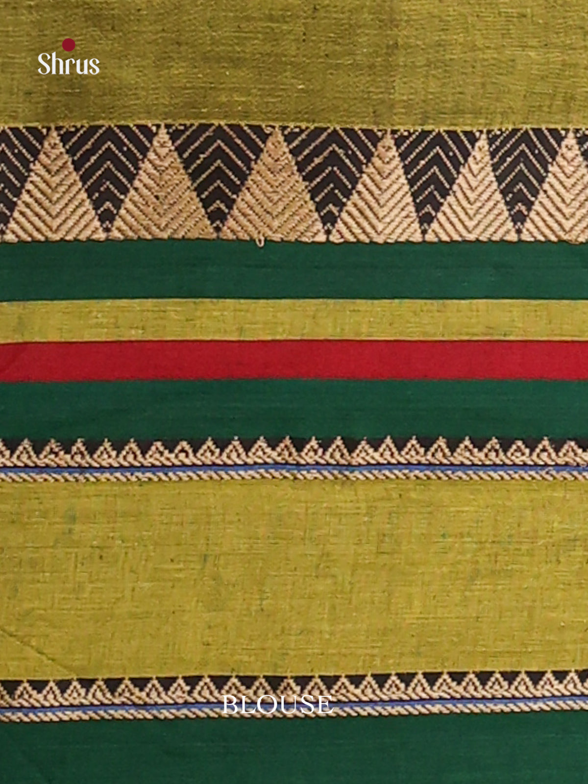 Light Green & Green - Narayanpet Cotton Saree