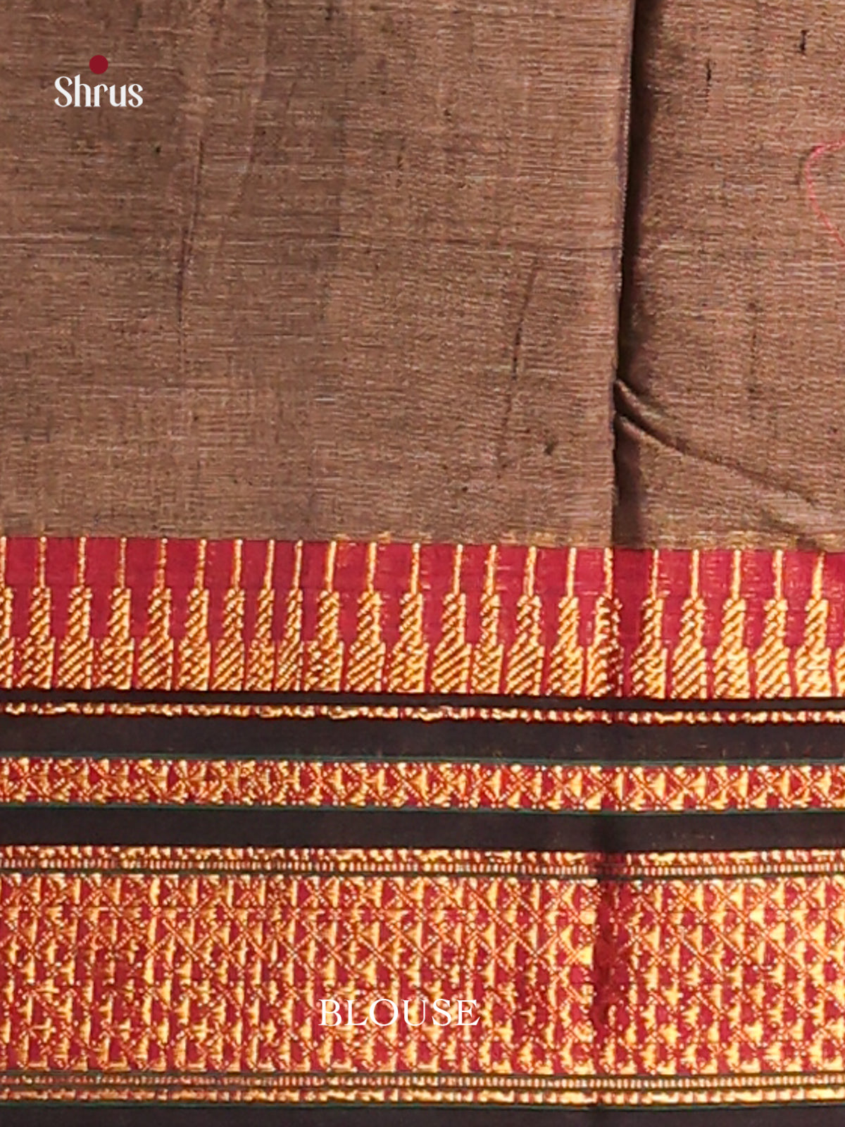 Grey & Black - Narayanpet Cotton Saree