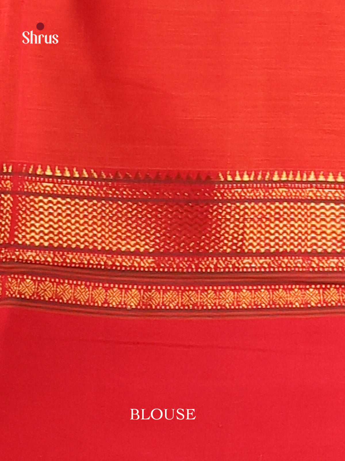 Orange & Red - Narayanpet Cotton Saree