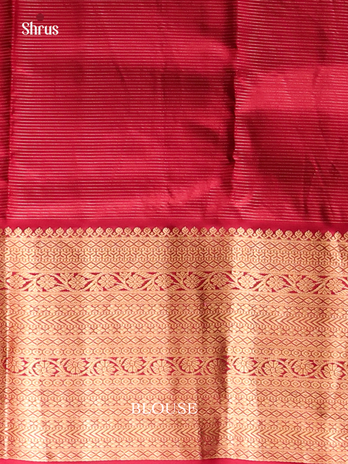 Gorgeous White Kanchipuram silk Saree with gold zari floralbuttas , rich border-2