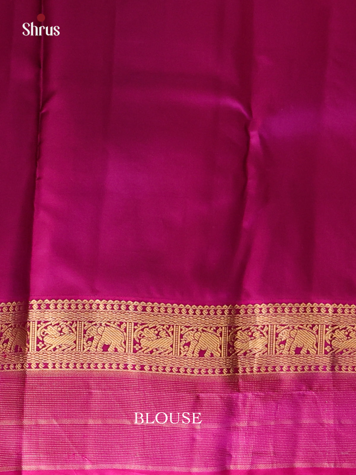 Charming White Kanchipuram silk Saree gleam with gold zari buttas-2