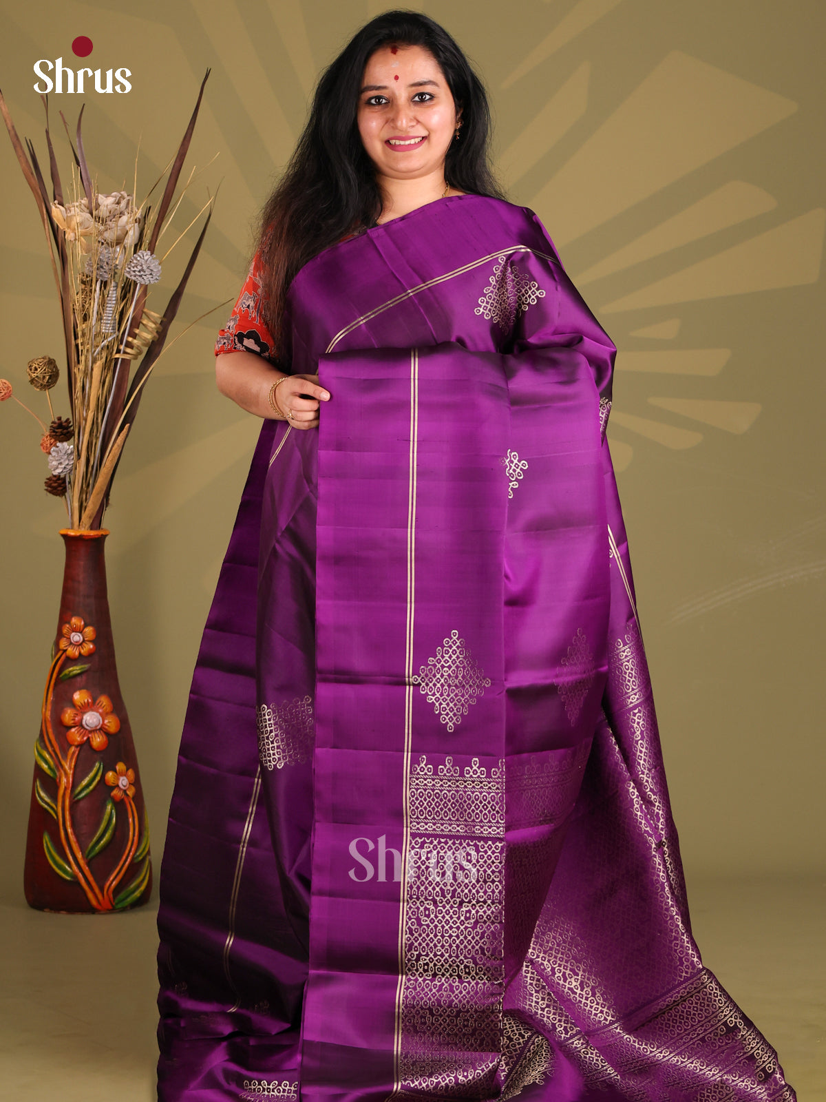 DGS16039 - Soft Silk (HR) Saree