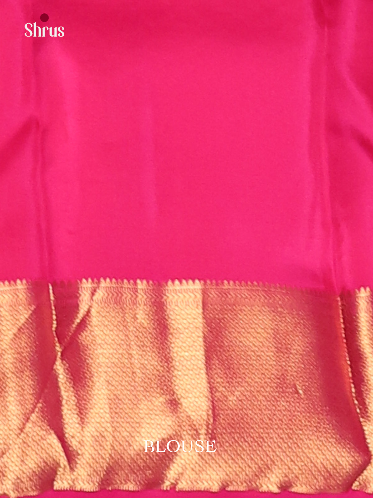 Purple & Pink - Kanchipuram-halfpure Saree - Shop on Shrus.com