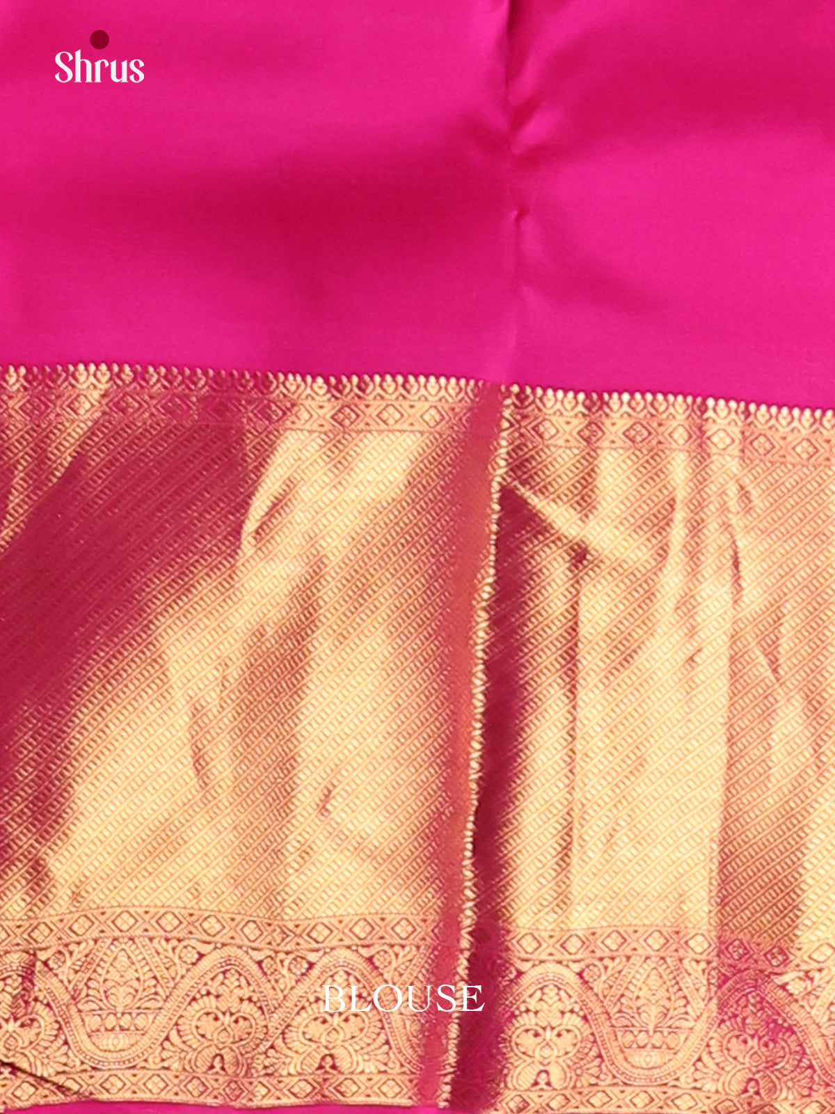 Violet & Pink - Kanchipuram-halfpure Saree - Shop on Shrus.com