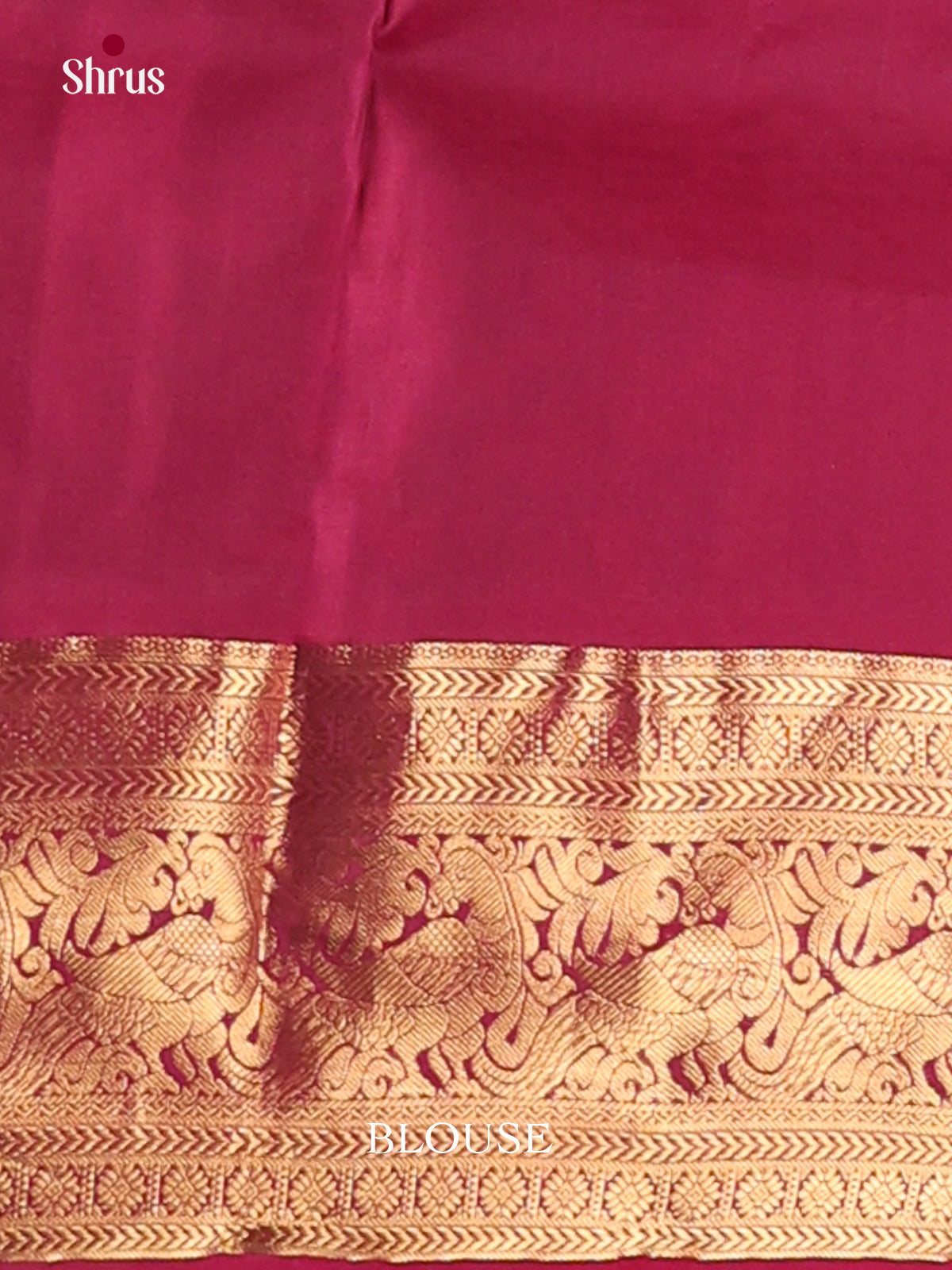 Green & Maroon - Kanchipuram-halfpure Saree - Shop on Shrus.com