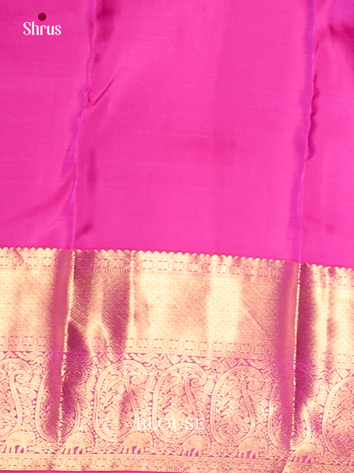 Violet & Pink - Kanchipuram-halfpure Saree - Shop on Shrus.com