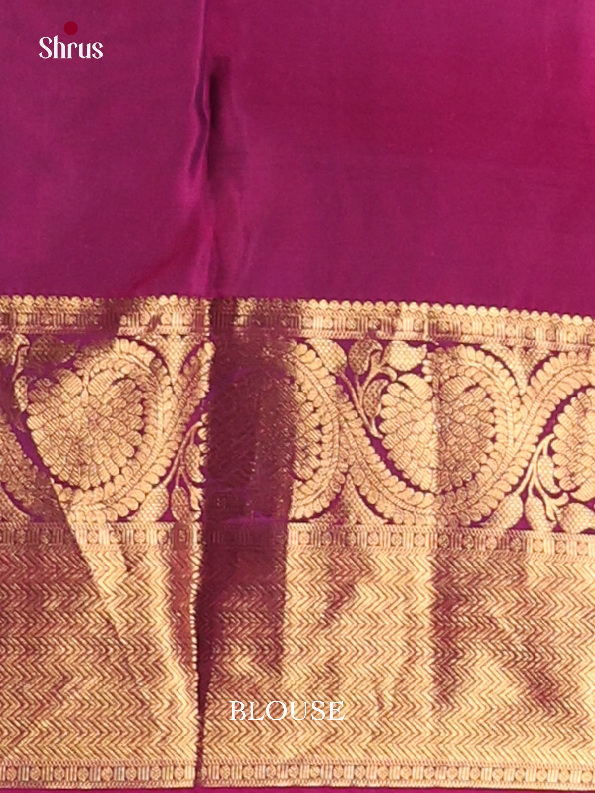 Blue & Purple - Kanchipuram-halfpure Saree