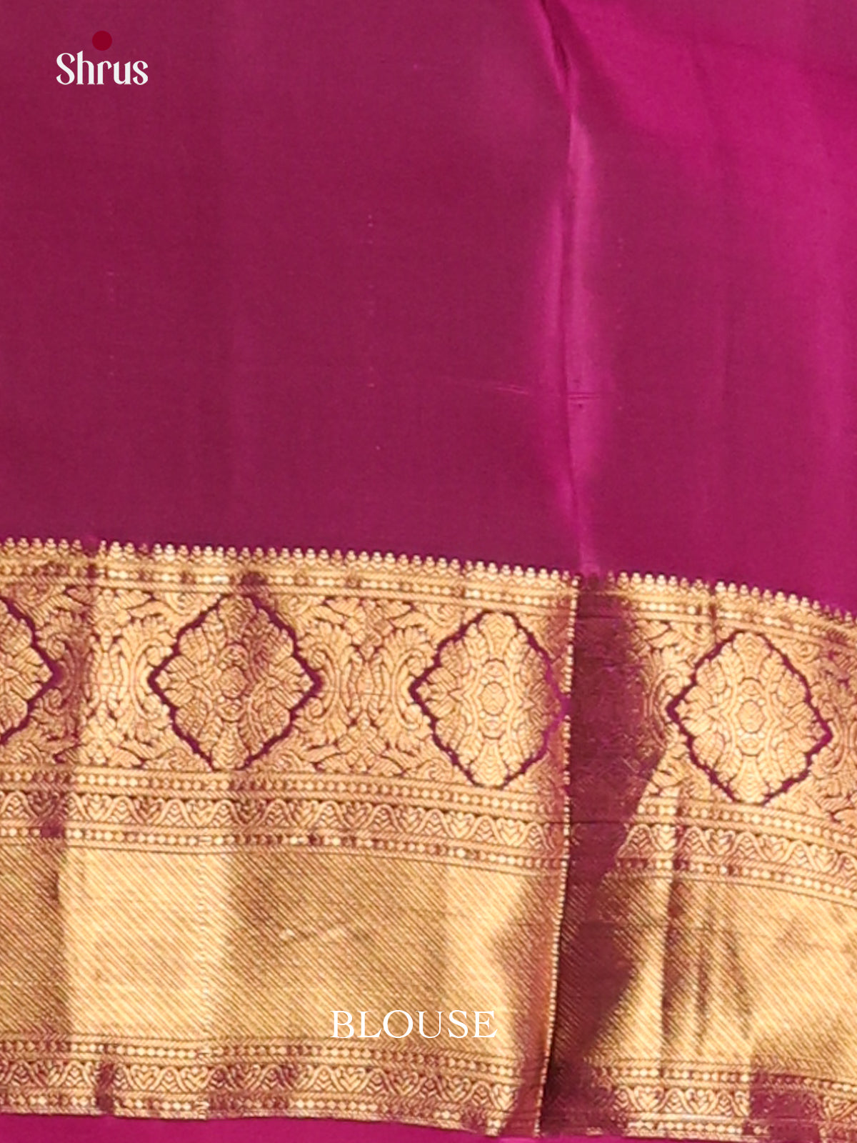 Mehandi Green & Purple - Kanchipuram-halfpure Saree - Shop on Shrus.com