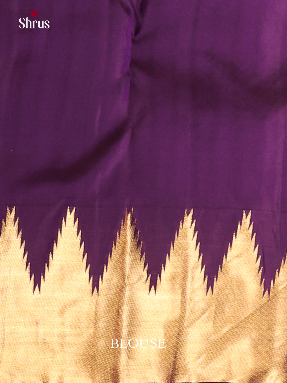 Lavender & Violet - Kanchipuram-halfpure Saree - Shop on Shrus.com