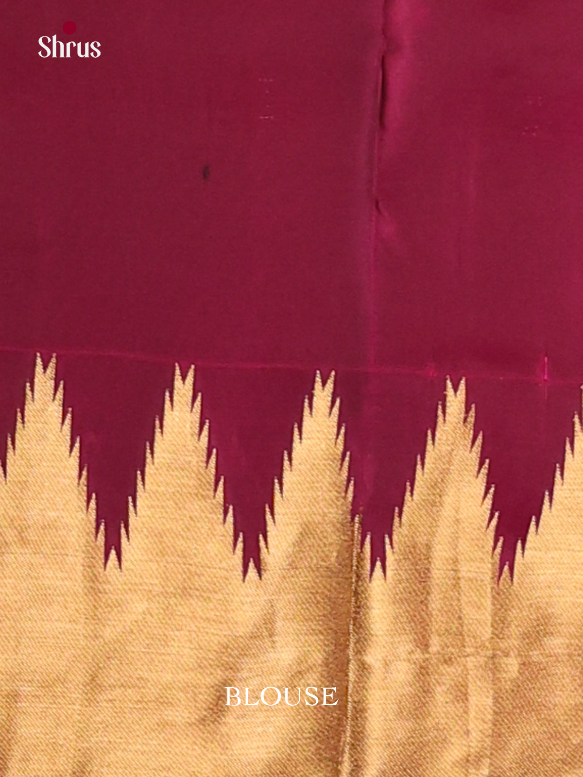 Green & Maroon - Kanchipuram-halfpure Saree - Shop on Shrus.com