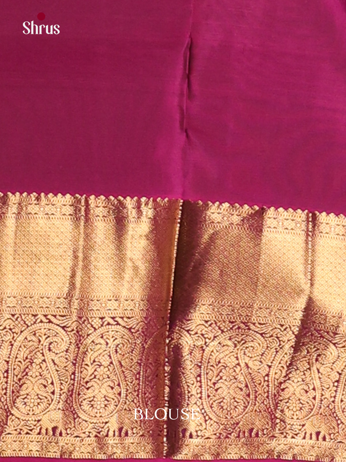Green & Purple - Kanchipuram-halfpure Saree - Shop on Shrus.com