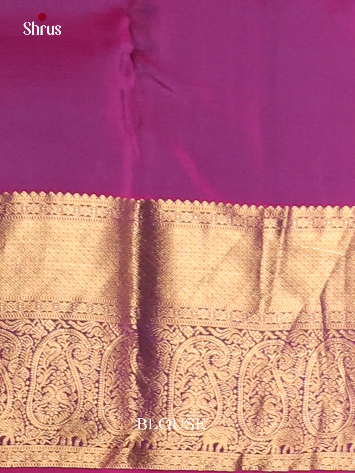 Blue & Purple- Kanchipuram-halfpure Saree