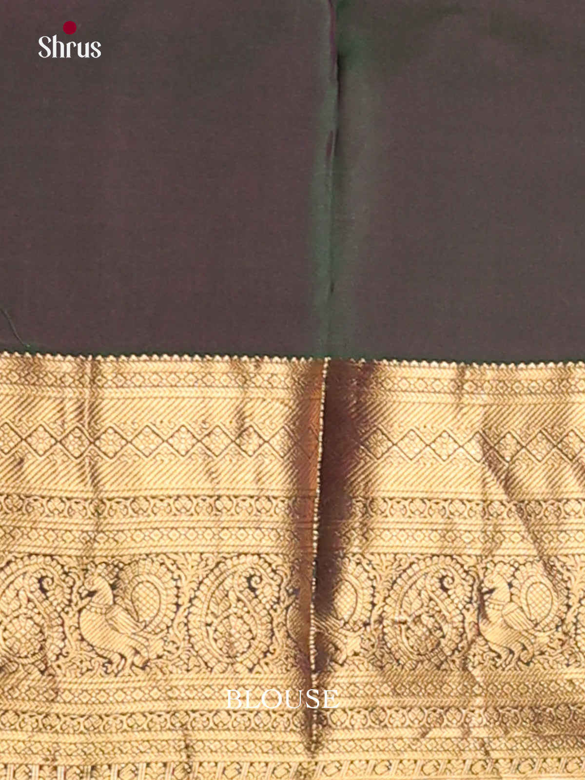 Lavender & Green - Kanchipuram-halfpure Saree - Shop on Shrus.com