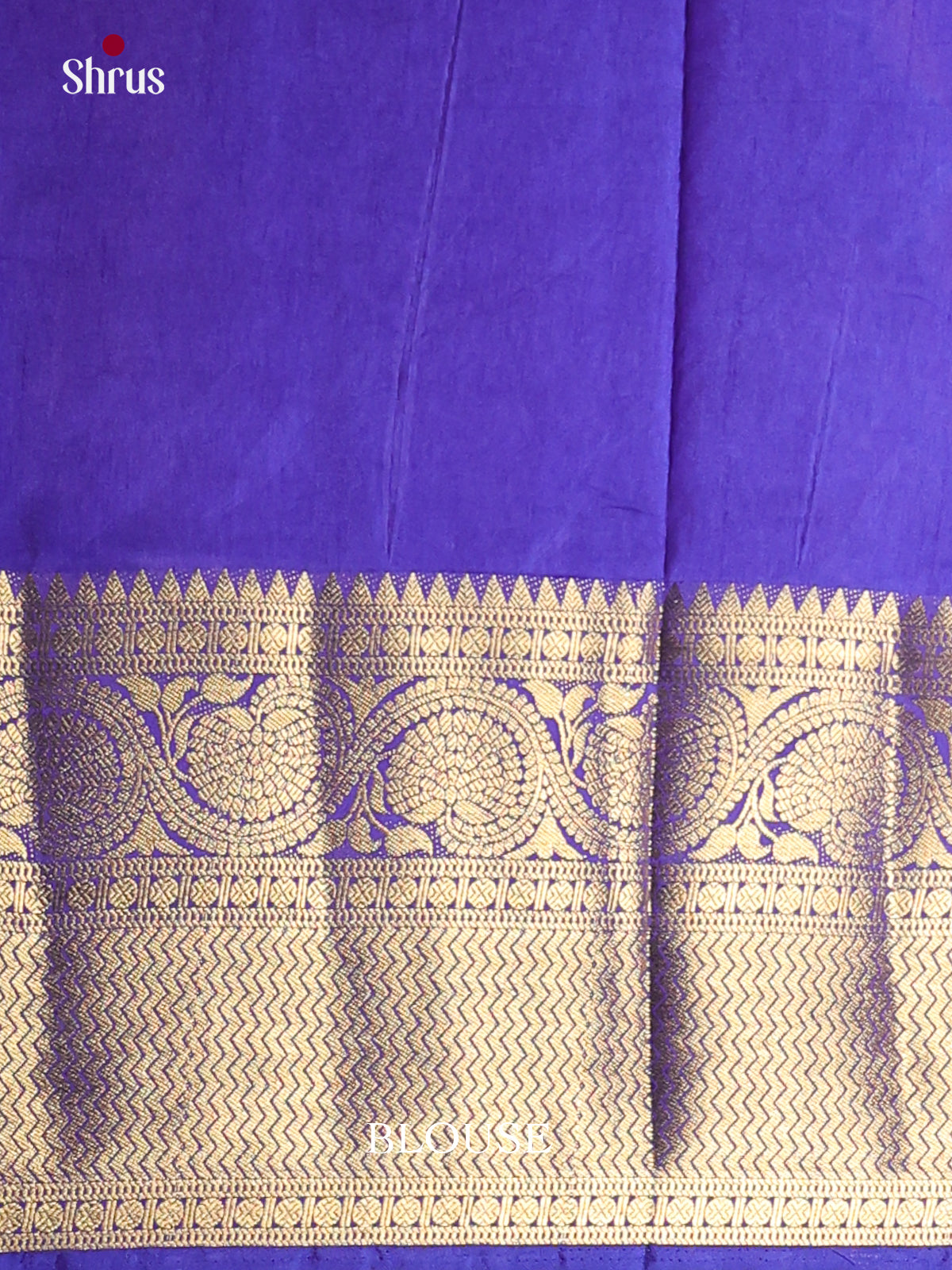 Blue - Semi Patola Saree