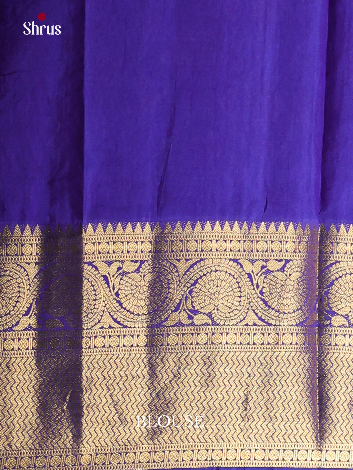 Blue- Semi Patola Saree