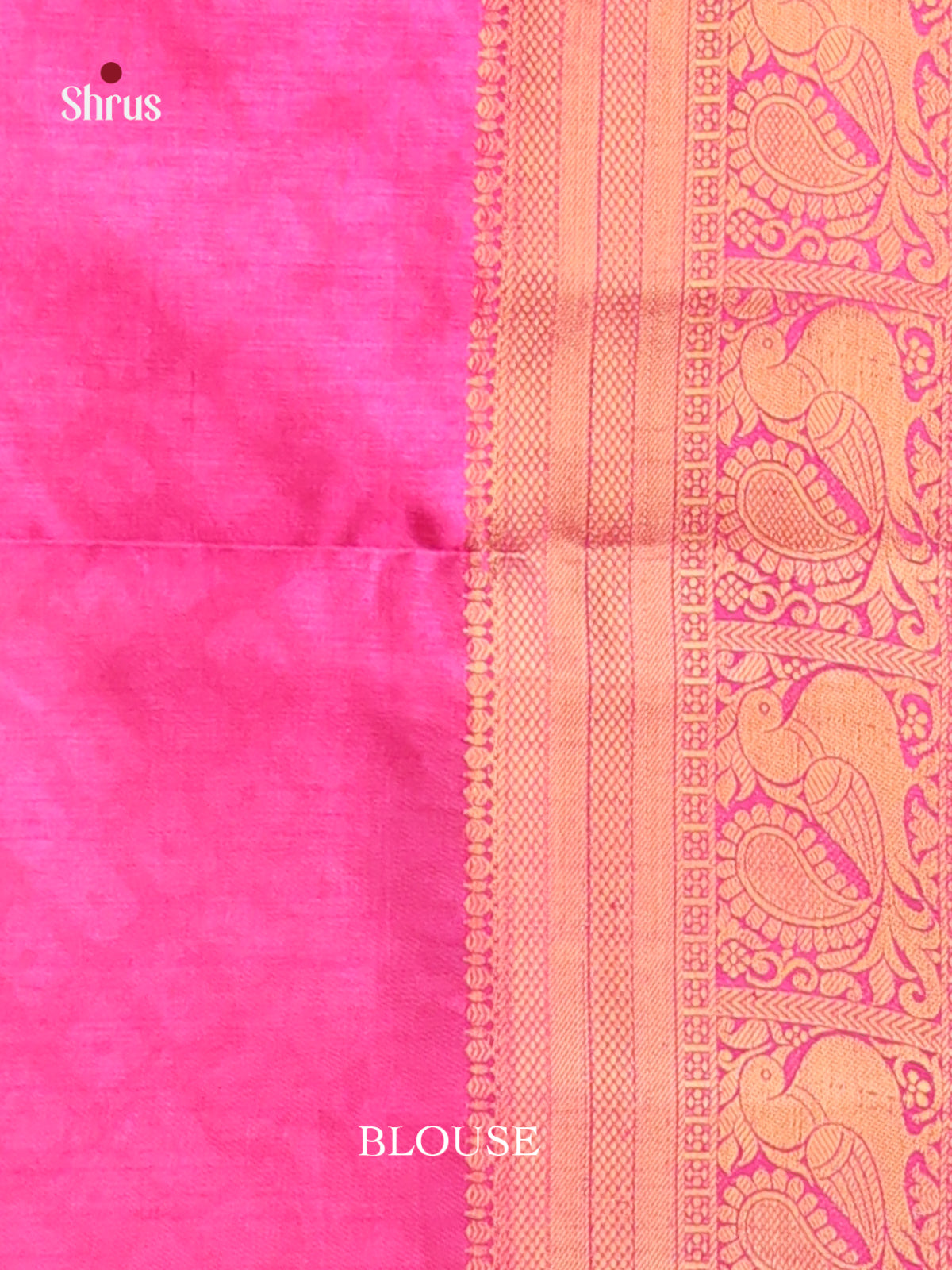 Purple & Pink - Semi Patola Saree