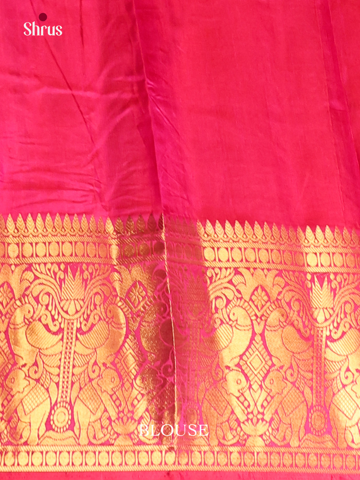 Purple & Pink - Semi Patola Saree - Shop on Shrus.com