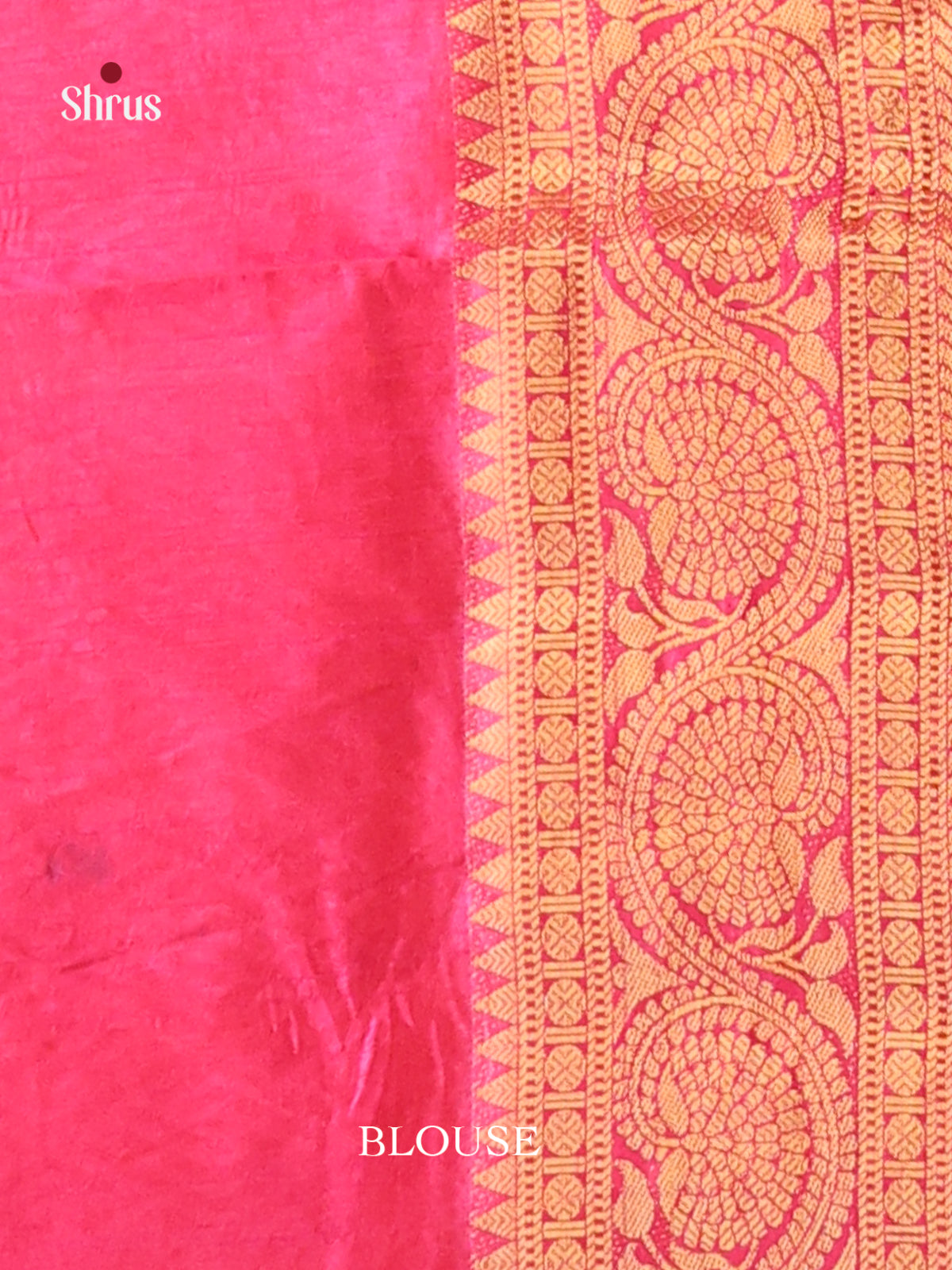 Purple & Pink - Semi Patola Saree - Shop on Shrus.com