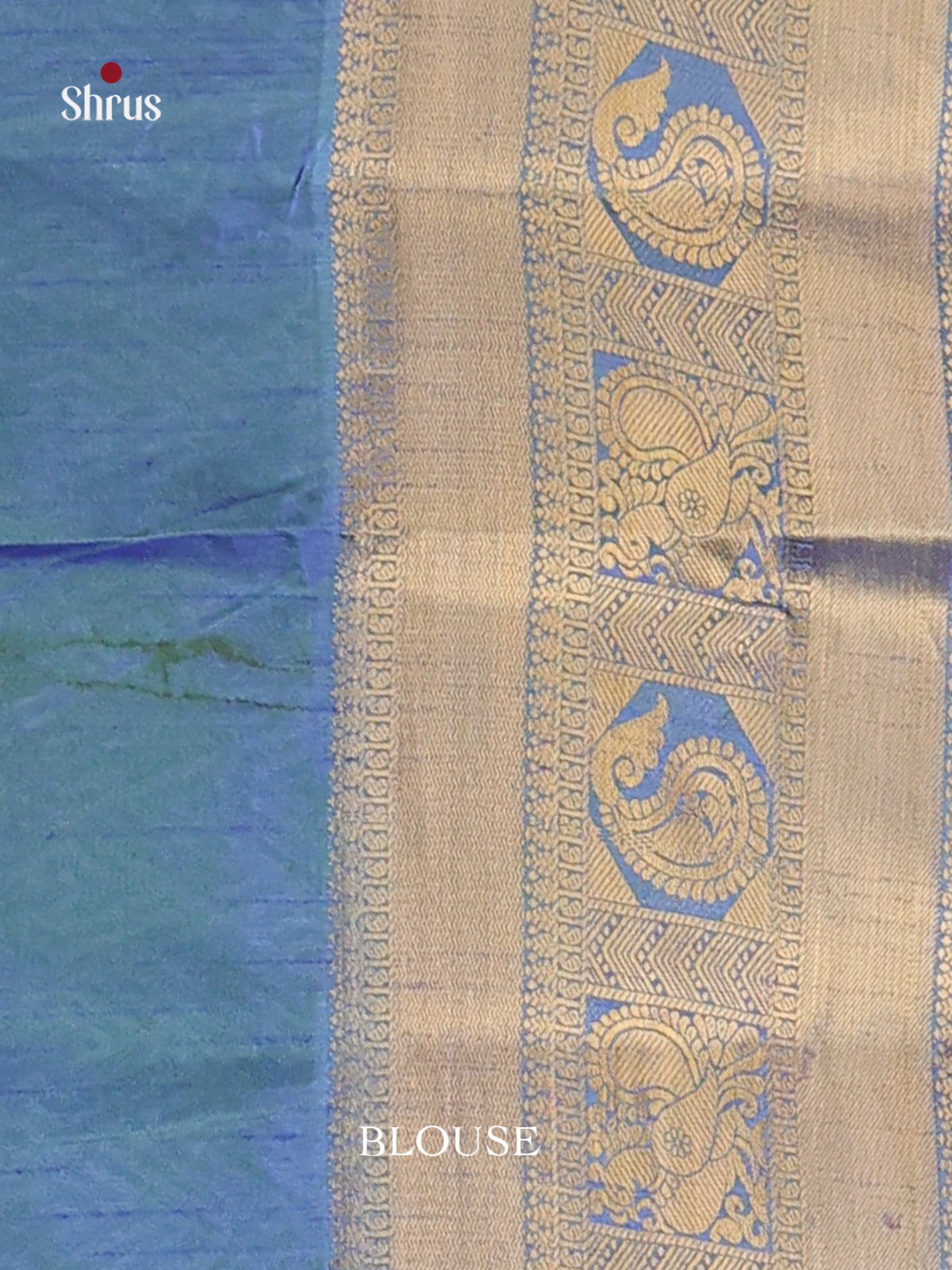 Green & Blue - Semi Patola Saree