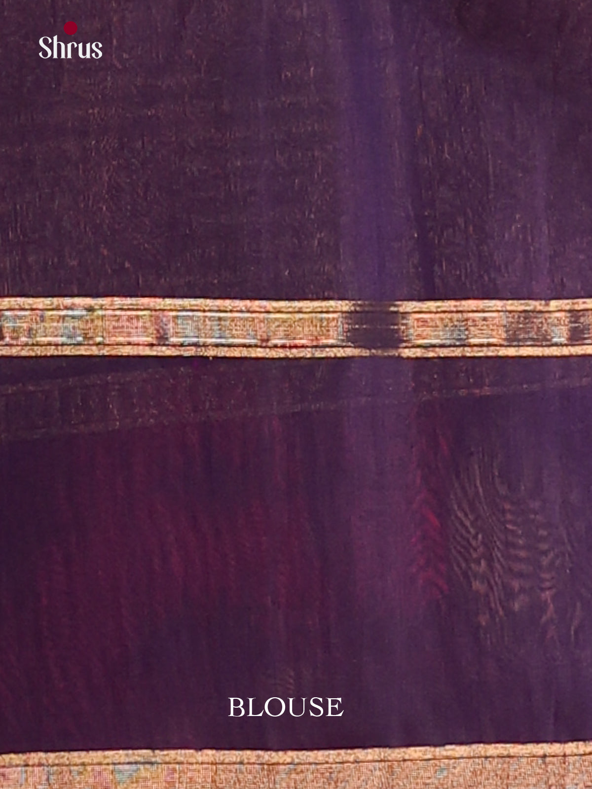 Green & Violet Silk Cotton Saree with zari stripes , paisleys motifs - Shop on Shrus.com