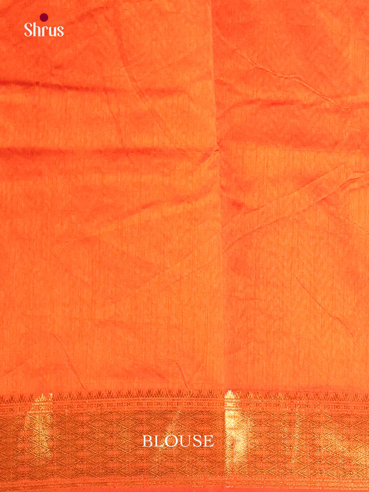 Pink & Orange- Semi Patola Saree - Shop on Shrus.com