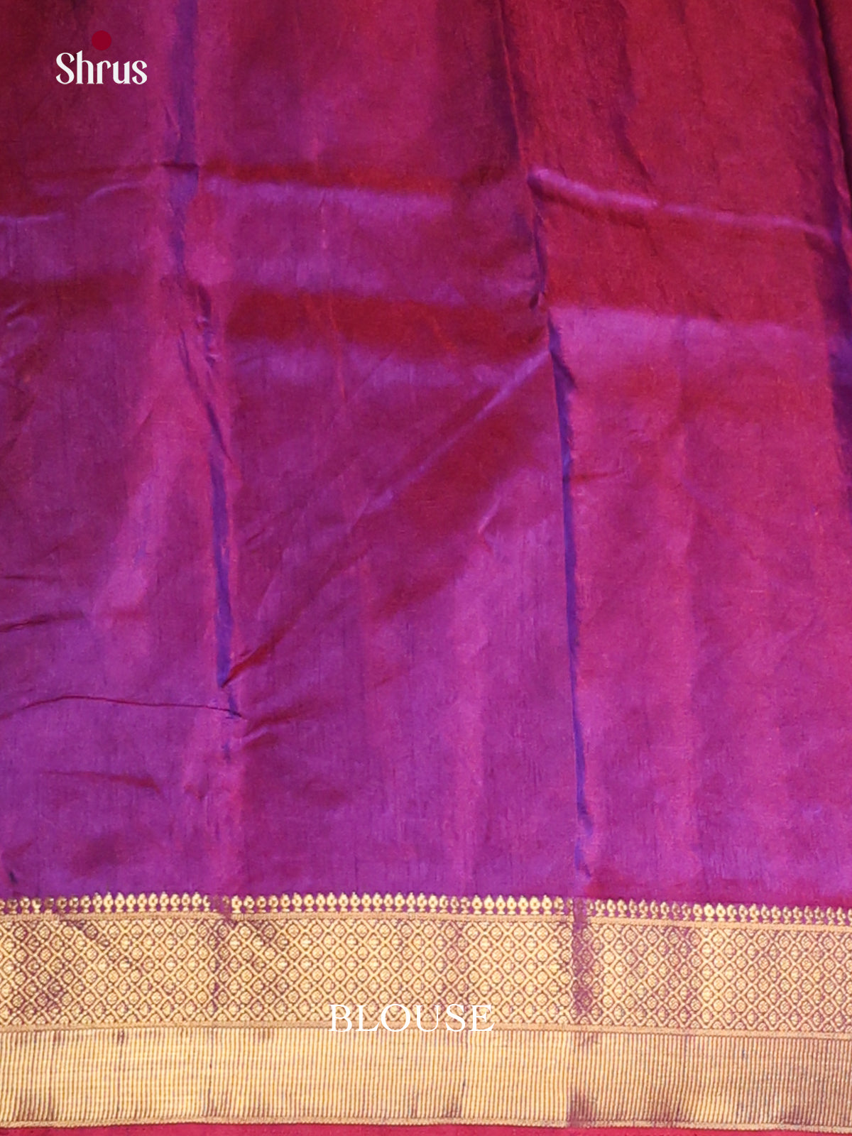 Pink & Purple- Semi Patola Saree - Shop on Shrus.com