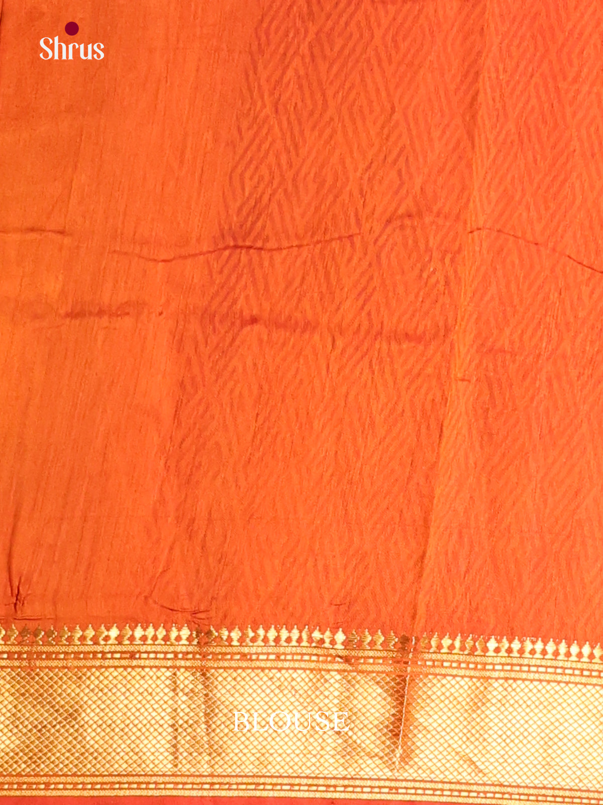 Pink & Orange - Semi Patola Saree