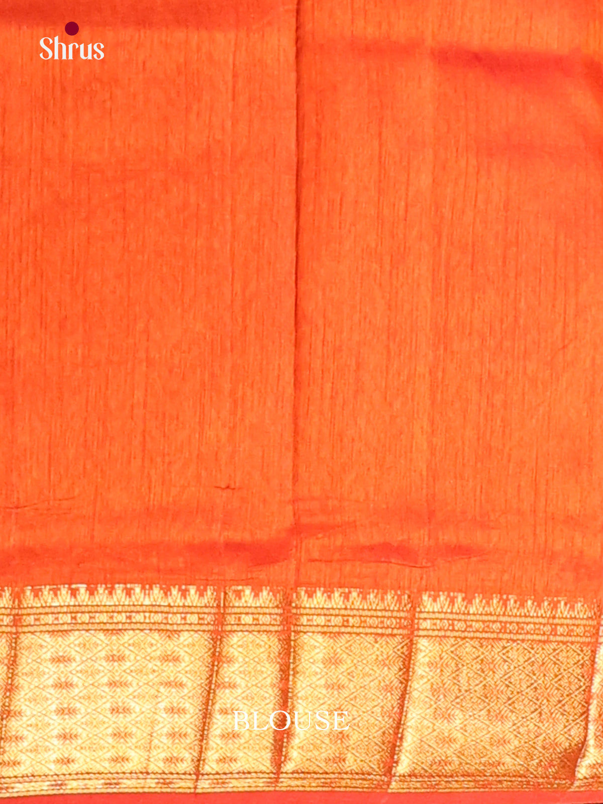 Pink & Orange - Semi Patola Saree - Shop on Shrus.com
