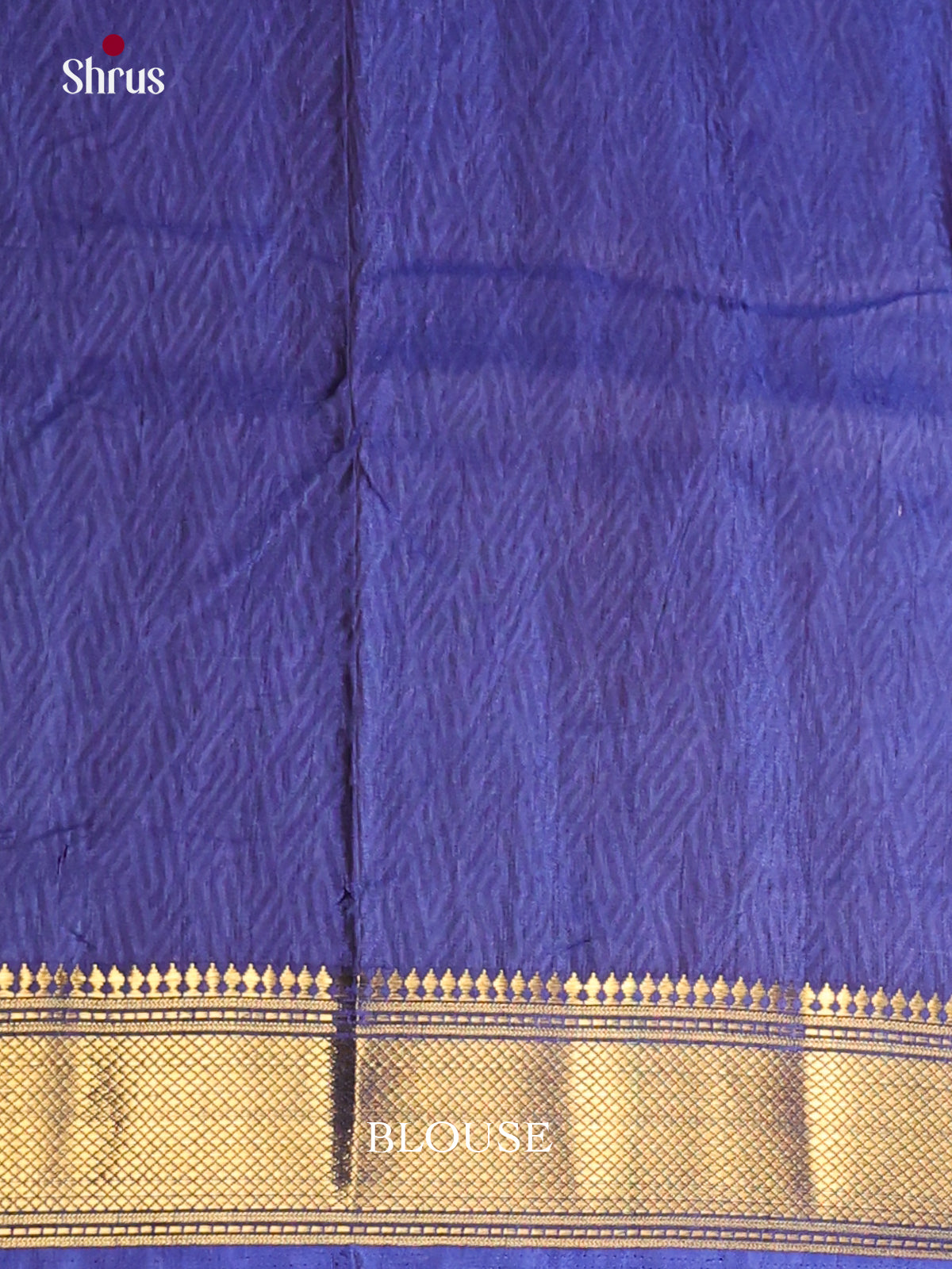 Blue - Semi Patola Saree