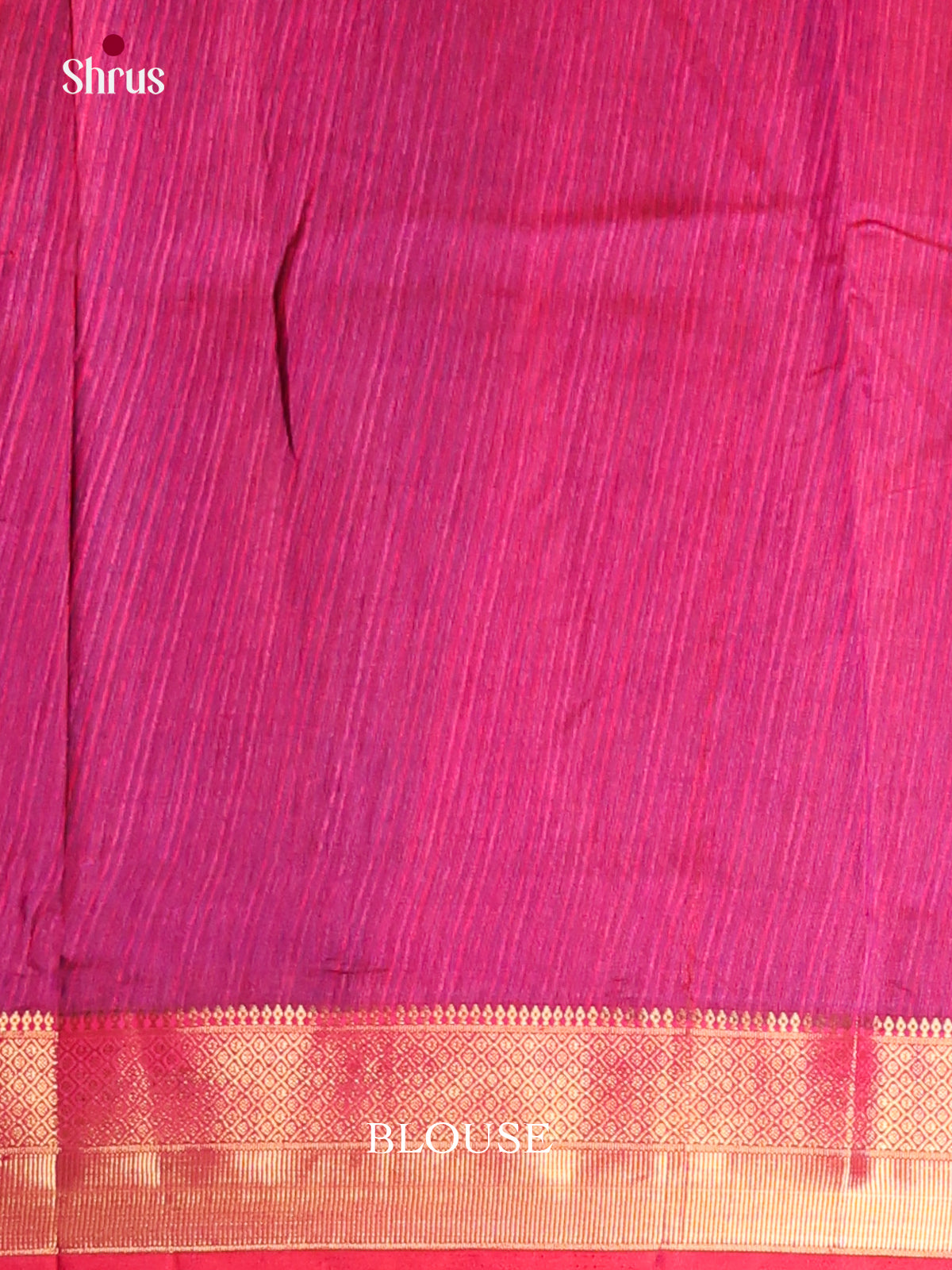Purple & Pink - Semi Patola Saree - Shop on Shrus.com