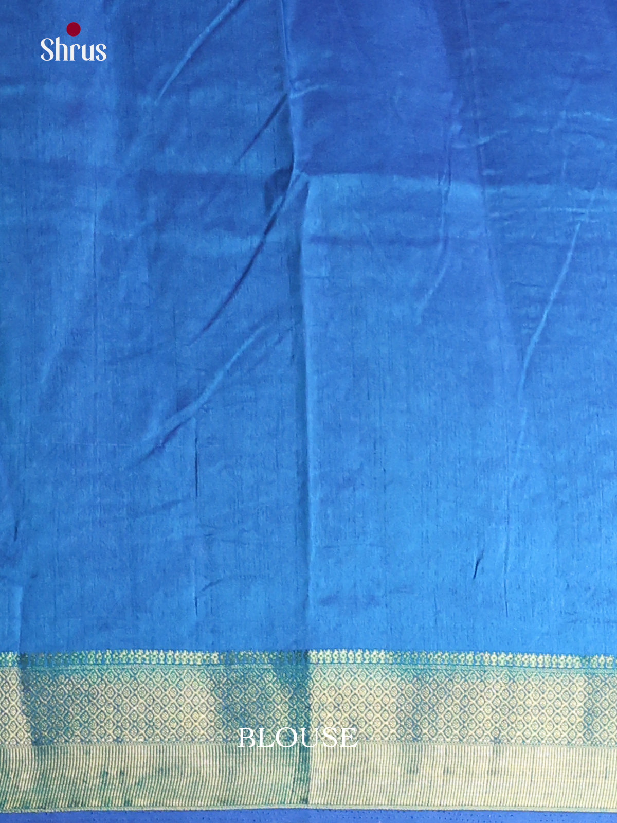 Blue - Semi Patola Saree