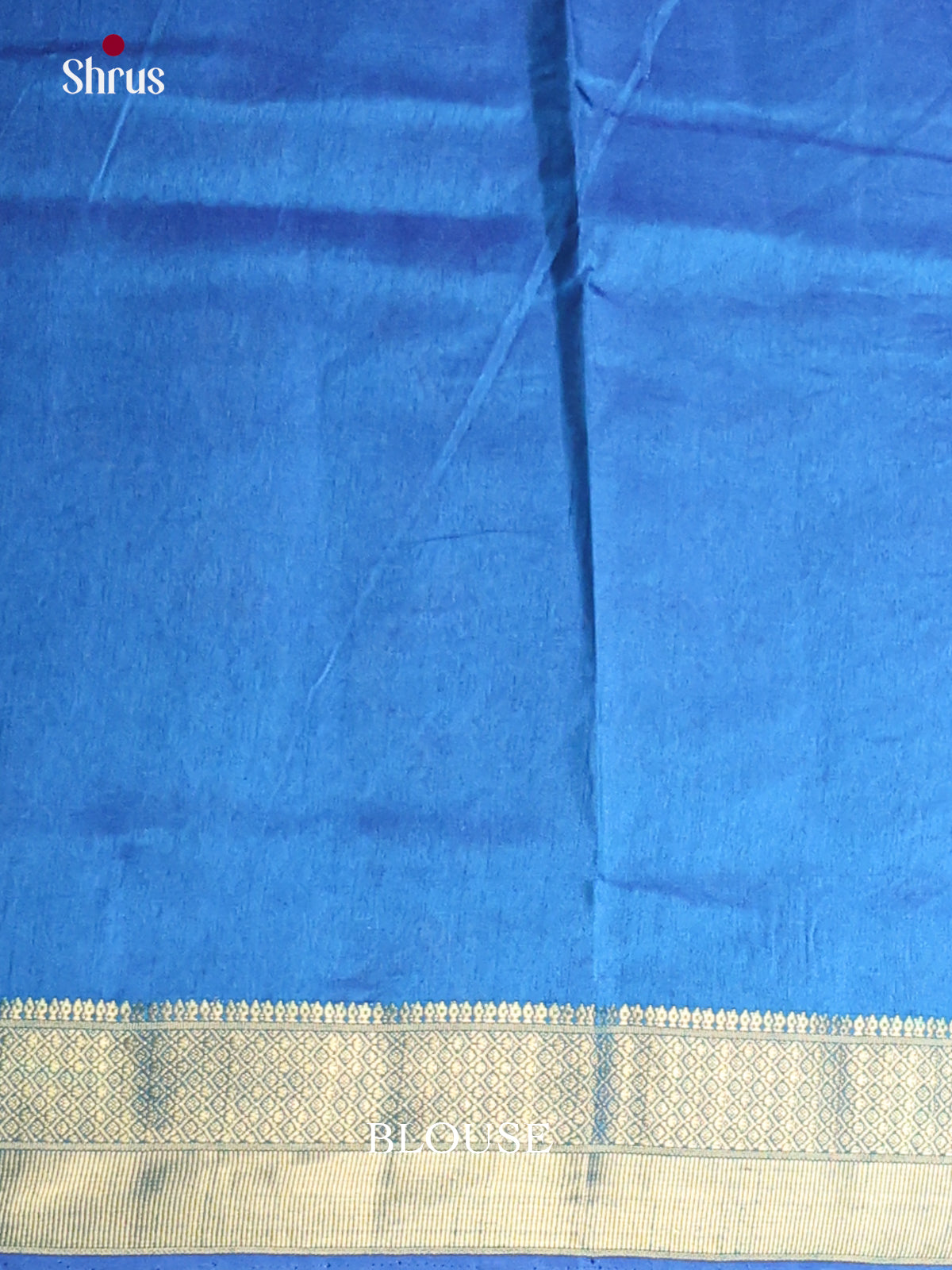 Blue - Semi Patola Saree