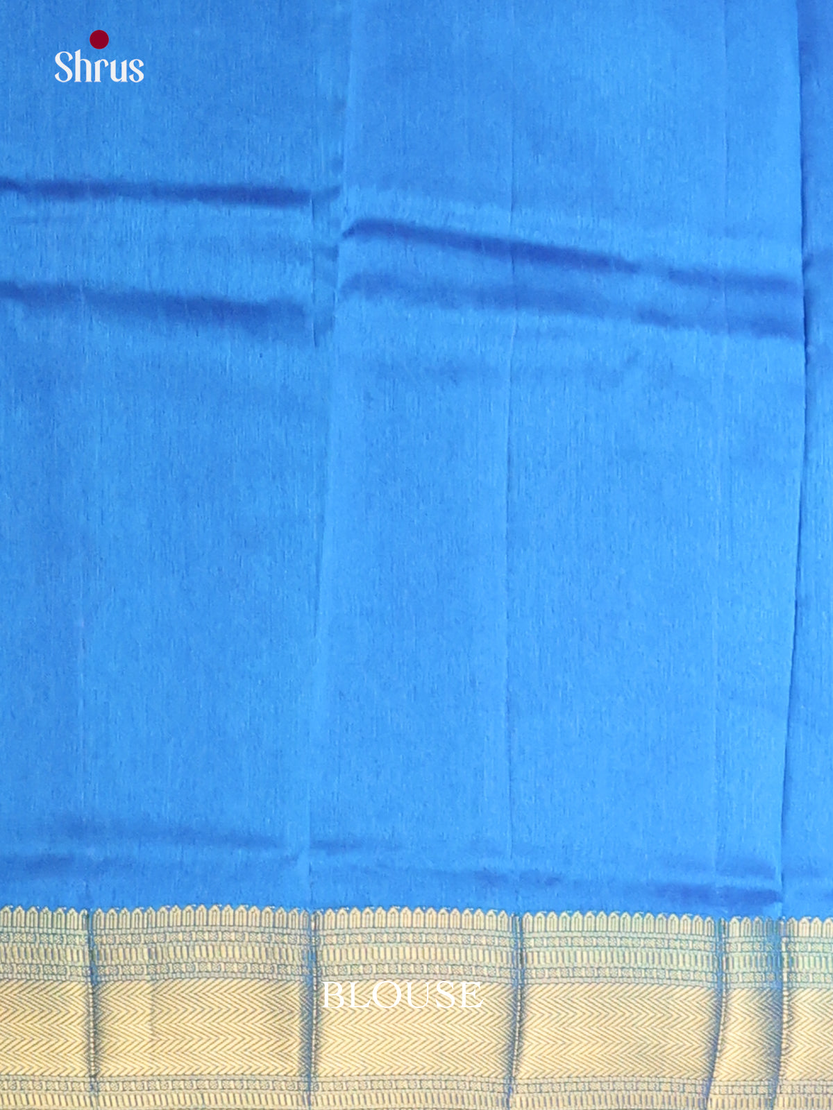 Blue - Semi Patola Saree