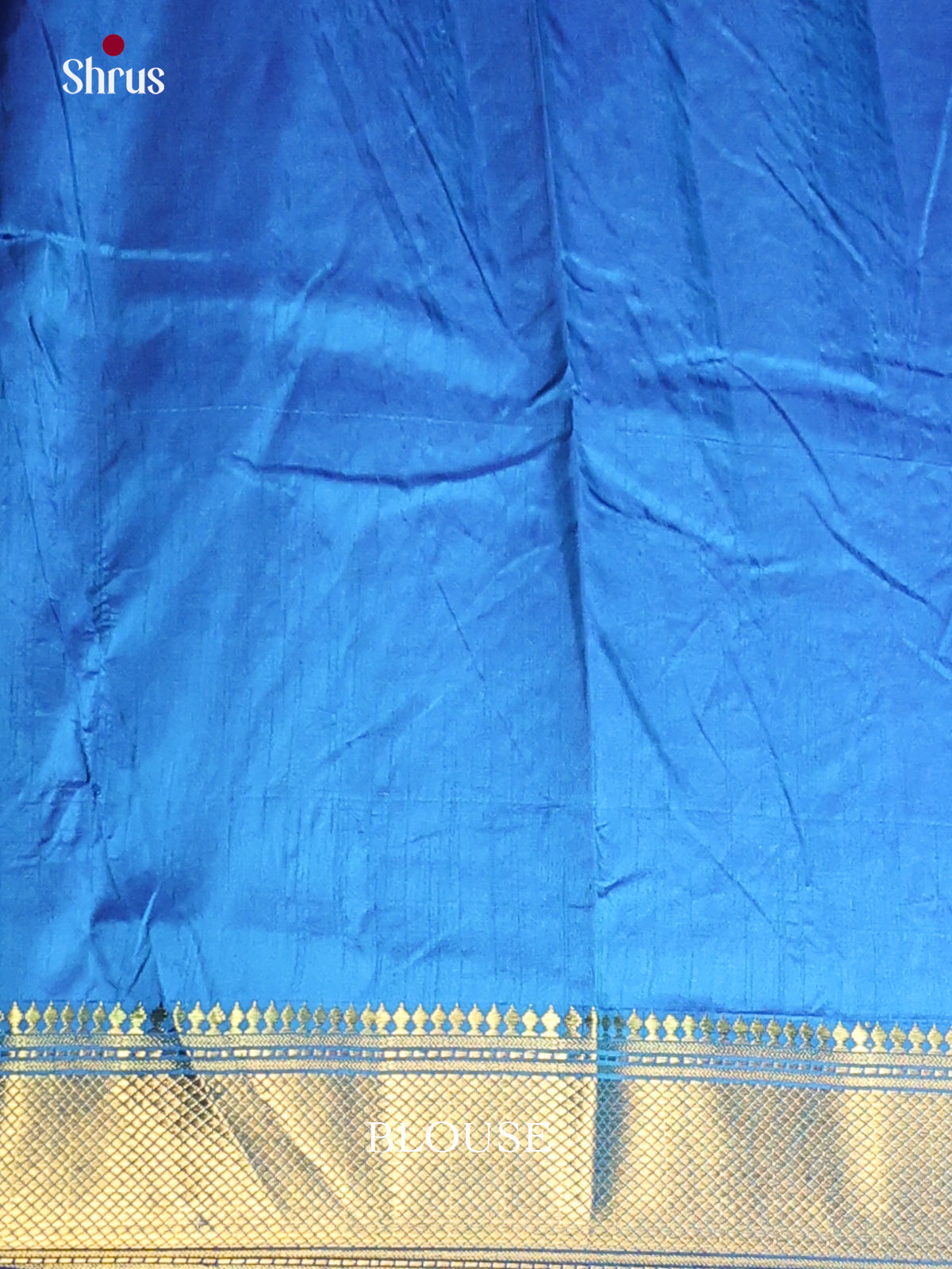 Blue - Semi Patola Saree