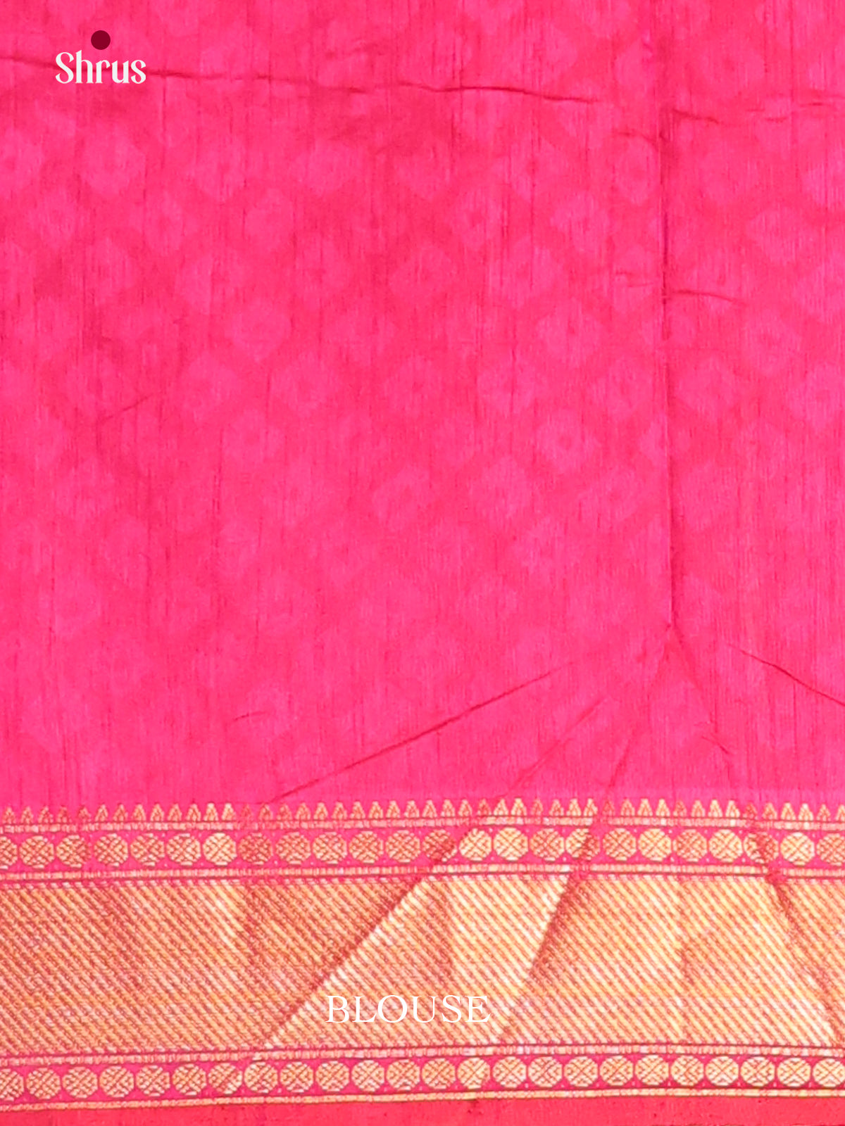 Purple & Pink - Semi Patola Saree - Shop on Shrus.com