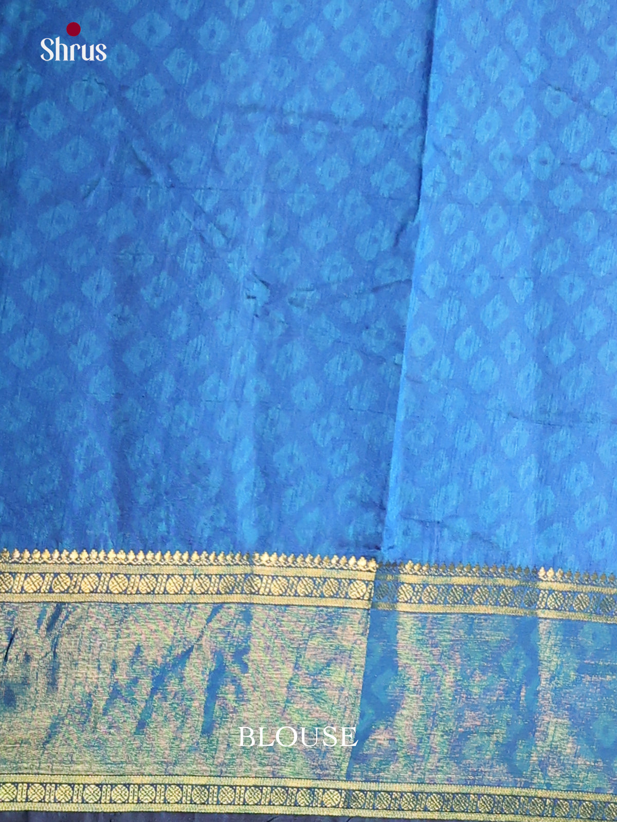 Blue - Semi Patola Saree